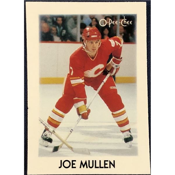 1987-88 O-PEE-CHEE NHL MINI - JOE MULLEN (HOF)