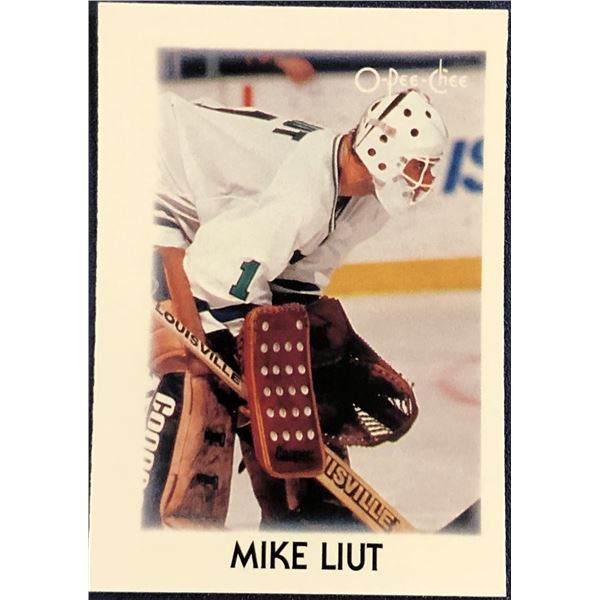 1987-88 O-PEE-CHEE NHL MINI - MIKE LIUT