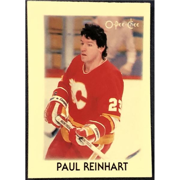 1987-88 O-PEE-CHEE NHL MINI - PAUL REINHART