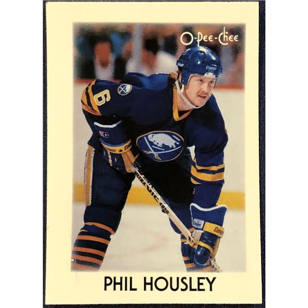 1987-88 O-PEE-CHEE NHL MINI - PHIL HOUSLEY (HOF)