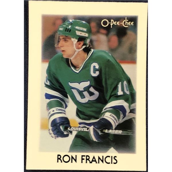 1987-88 O-PEE-CHEE NHL MINI - RON FRANCIS (HOF)
