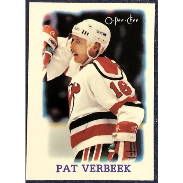 1988-89 O-PEE-CHEE NHL MINI - PAT VERBEEK