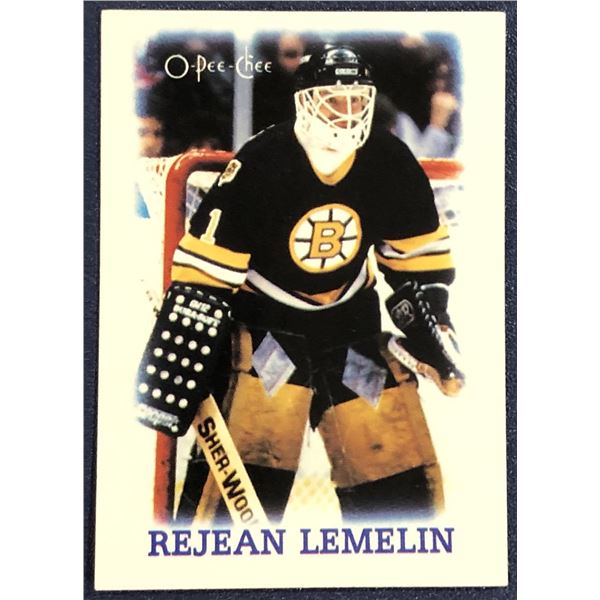 1988-89 O-PEE-CHEE NHL MINI - REJEAN LEMELIN