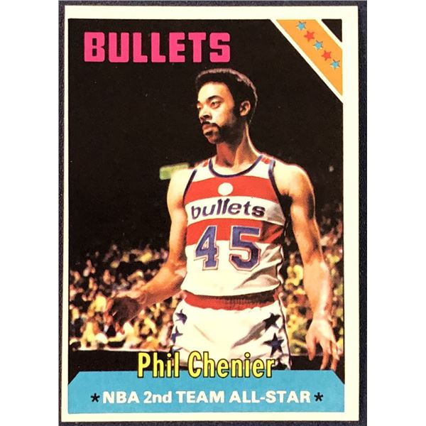 1975-76 TOPPS NBA PHIL CHENIER ROOKIE CARD