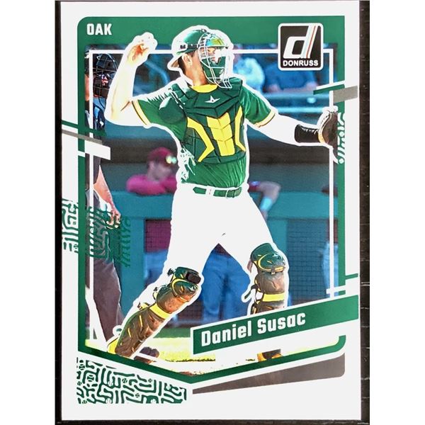 2023 DONRUSS DANIEL SUSAC ROOKIE CARD