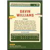 Image 2 : 2023 DONRUSS GAVIN WILLIAMS ROOKIE CARD