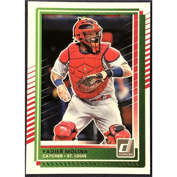 2025 DONRUSS BASEBALL YAD MOLINA