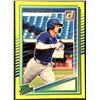 Image 1 : 2025 DONRUSS BASEBALL YELLOW FLASH KELLON LINDSEY ROOKIE CARD