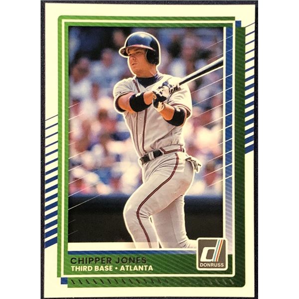 2025 DONRUSS CHIPPER JONES (HOF)