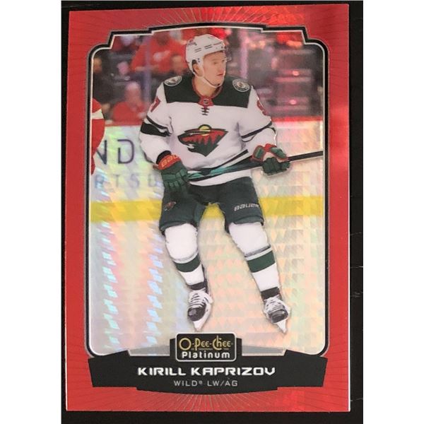 2022-23 O-PEE-CHEE PLATINUM KIRILL KAPRIZOV RED PRISM (134/199)