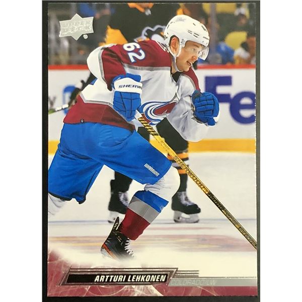 2022-23 UPPER DECK ARTTURI LEHKONEN