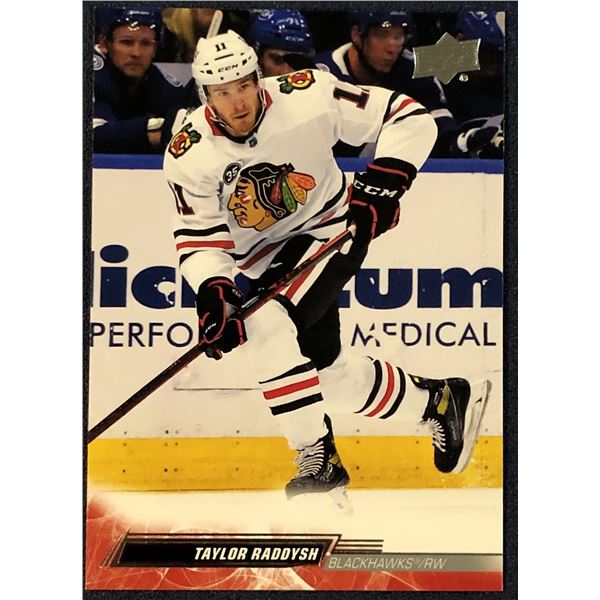 2022-23 UPPER DECK TAYLOR RADDYSH ROOKIE CARD
