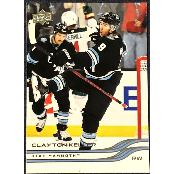 2025-26 UPPER DECK NHL HOCKEY CLAYTON KELLER