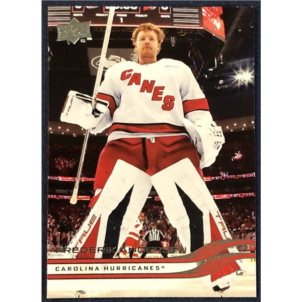 2025-26 UPPER DECK NHL HOCKEY FREDERIK ANDERSON