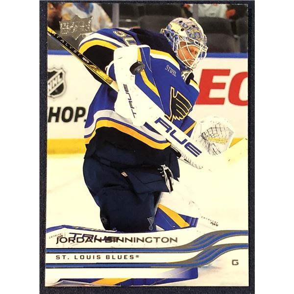 2025-26 UPPER DECK NHL HOCKEY JORDAN BINNINGTON