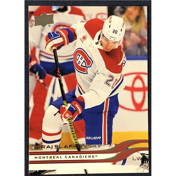 2025-26 UPPER DECK NHL HOCKEY JURAG SLAFKOVSKY