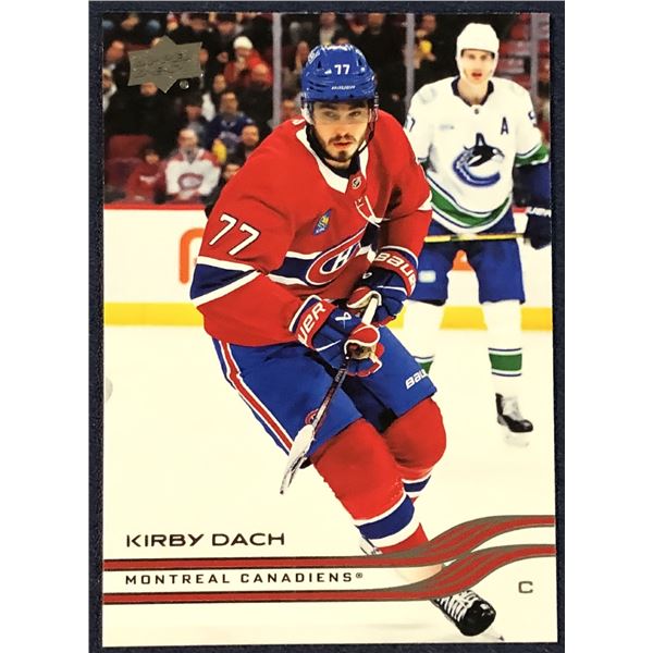 2025-26 UPPER DECK NHL HOCKEY KIRBY DACH
