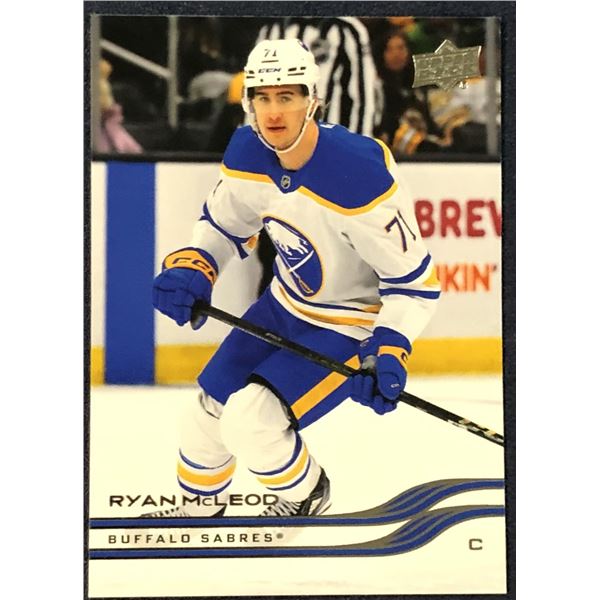 2025-26 UPPER DECK NHL HOCKEY RYAN McLEOD