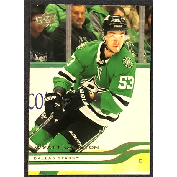 2025-26 UPPER DECK NHL HOCKEY WYATT JOHNSTON