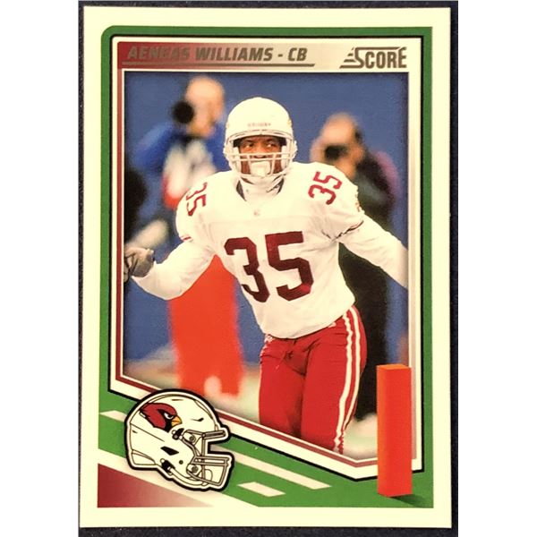2025 SCORE NFL FOOTBALL AENEAS WILLIAMS (HOF)