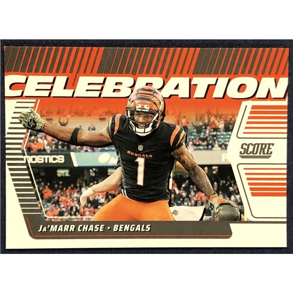 2025 SCORE NFL FOOTBALL CELEBRATION Ja'MARR CHASE
