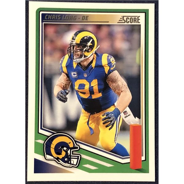 2025 SCORE NFL FOOTBALL CHRIS LONG