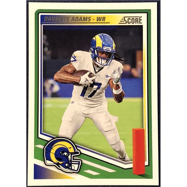 2025 SCORE NFL FOOTBALL DAVANTE ADAMS