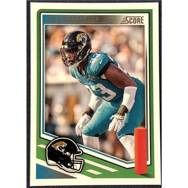 2025 SCORE NFL FOOTBALL FOYE OLUOKUN