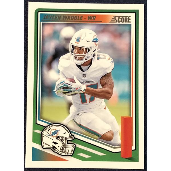 2025 SCORE NFL FOOTBALL JAYLEN WADDLE