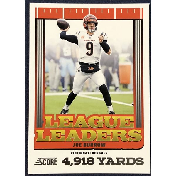 2025 SCORE NFL FOOTBALL JOE BURROW