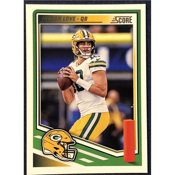 2025 SCORE NFL FOOTBALL JORDAN LOVE