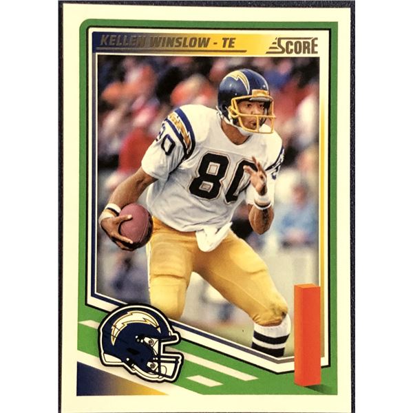 2025 SCORE NFL FOOTBALL KELLEN WINSLOW (HOF)