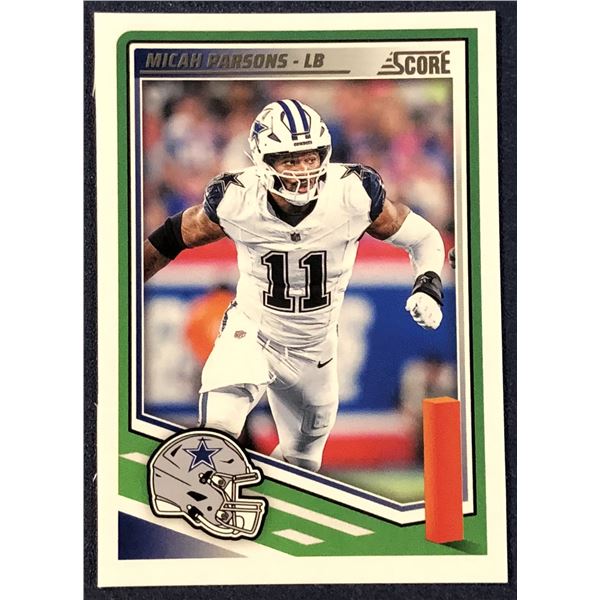 2025 SCORE NFL FOOTBALL MICAH PARSONS