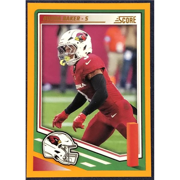2025 SCORE NFL FOOTBALL ORANGE VARIATION BUDDA BAKER