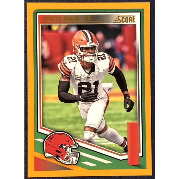 2025 SCORE NFL FOOTBALL ORANGE VARIATION DENZEL WARD