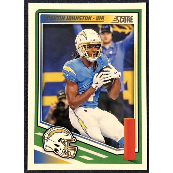 2025 SCORE NFL FOOTBALL QUENTIN JOHNSTON