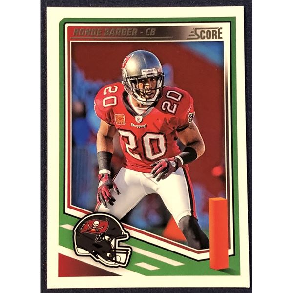 2025 SCORE NFL FOOTBALL RONDE BARBER (HOF)