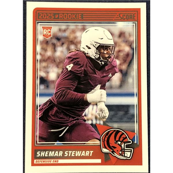 2025 SCORE NFL FOOTBALL SHEMAR STEWART ROOKIE CARD