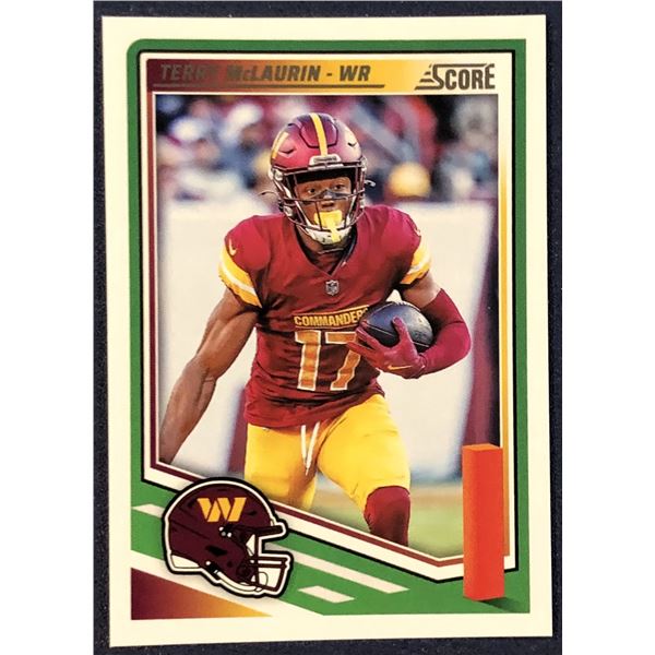 2025 SCORE NFL FOOTBALL TERRY McLAURIN