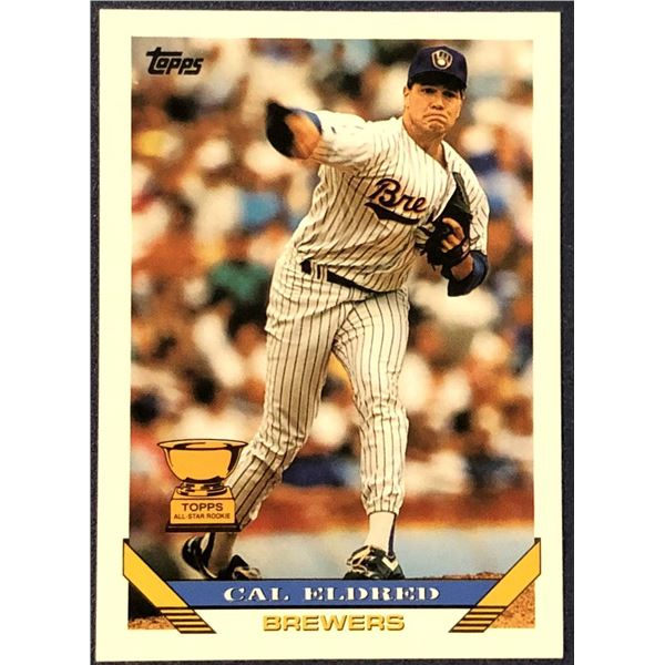 1993 TOPPS CAL ELDRED ROOKIE CARD