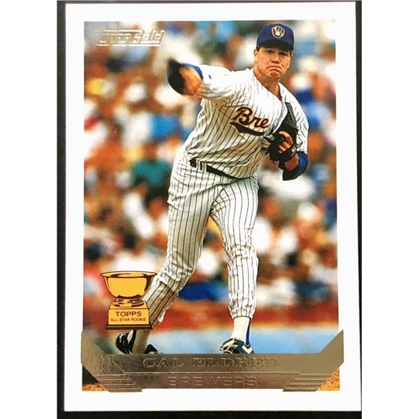 1993 TOPPS GOLD CAL ELDRED ROOKIE CARD