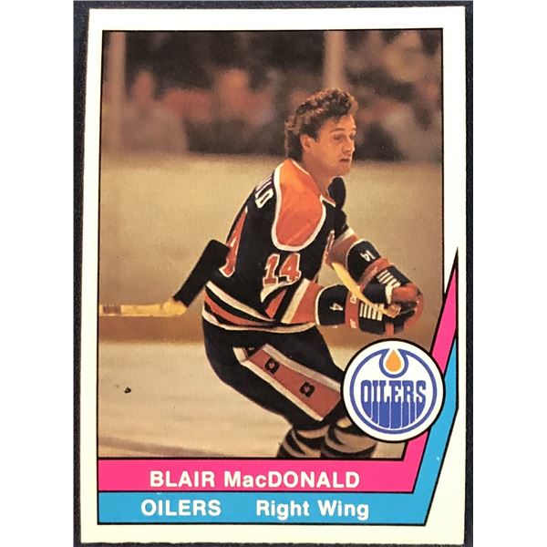 1977-78 O-PEE-CHEE WHA BLAIR MacDONALD