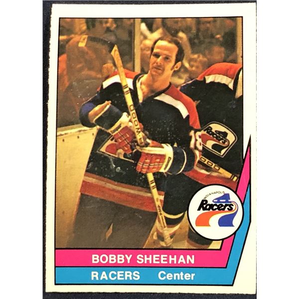 1977-78 O-PEE-CHEE WHA BOBBY SHEEHAN