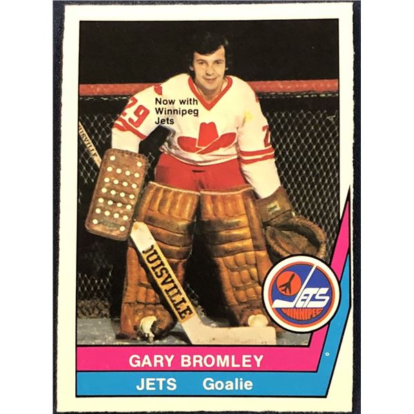 1977-78 O-PEE-CHEE WHA GARY BROMLEY
