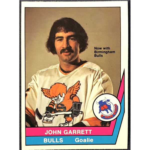 1977-78 O-PEE-CHEE WHA JOHN GARRETT
