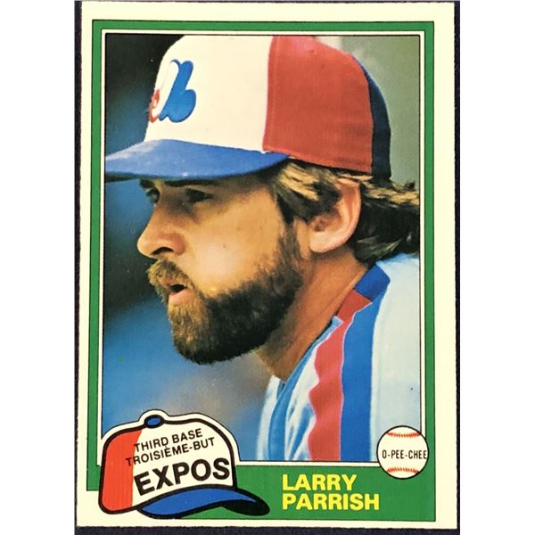 1981 O-PEE-CHEE MLB LARRY PARRISH
