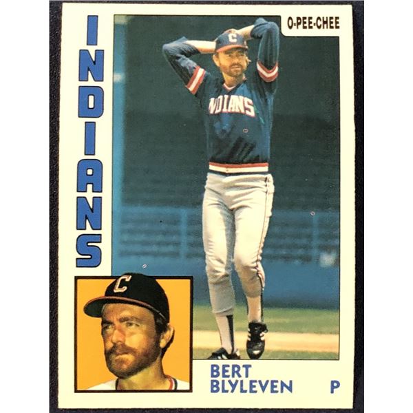 1984 O-PEE-CHEE BERT BLYLEVEN (HOF)