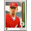 Image 1 : 1989 UPPER DECK CHRIS SABO ROOKIE CARD