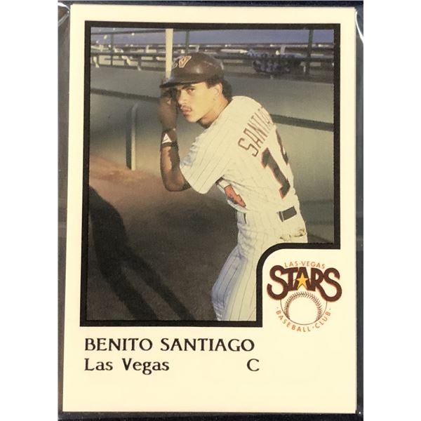 1986 PRO CARDS INC. MiLB LAS VEGAS STARS TEAM SET - BENITO SANTIAGO
