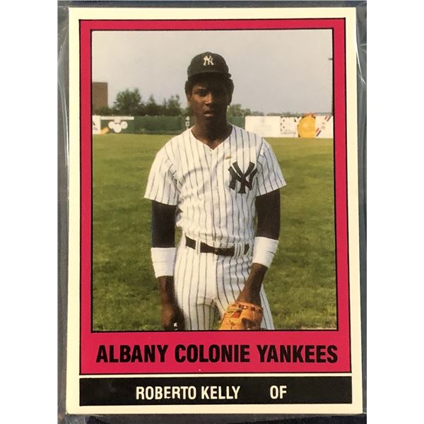 1986 TCMA MiLB ALBANY YANKEES TEAM SET - ROBERTO KELLY